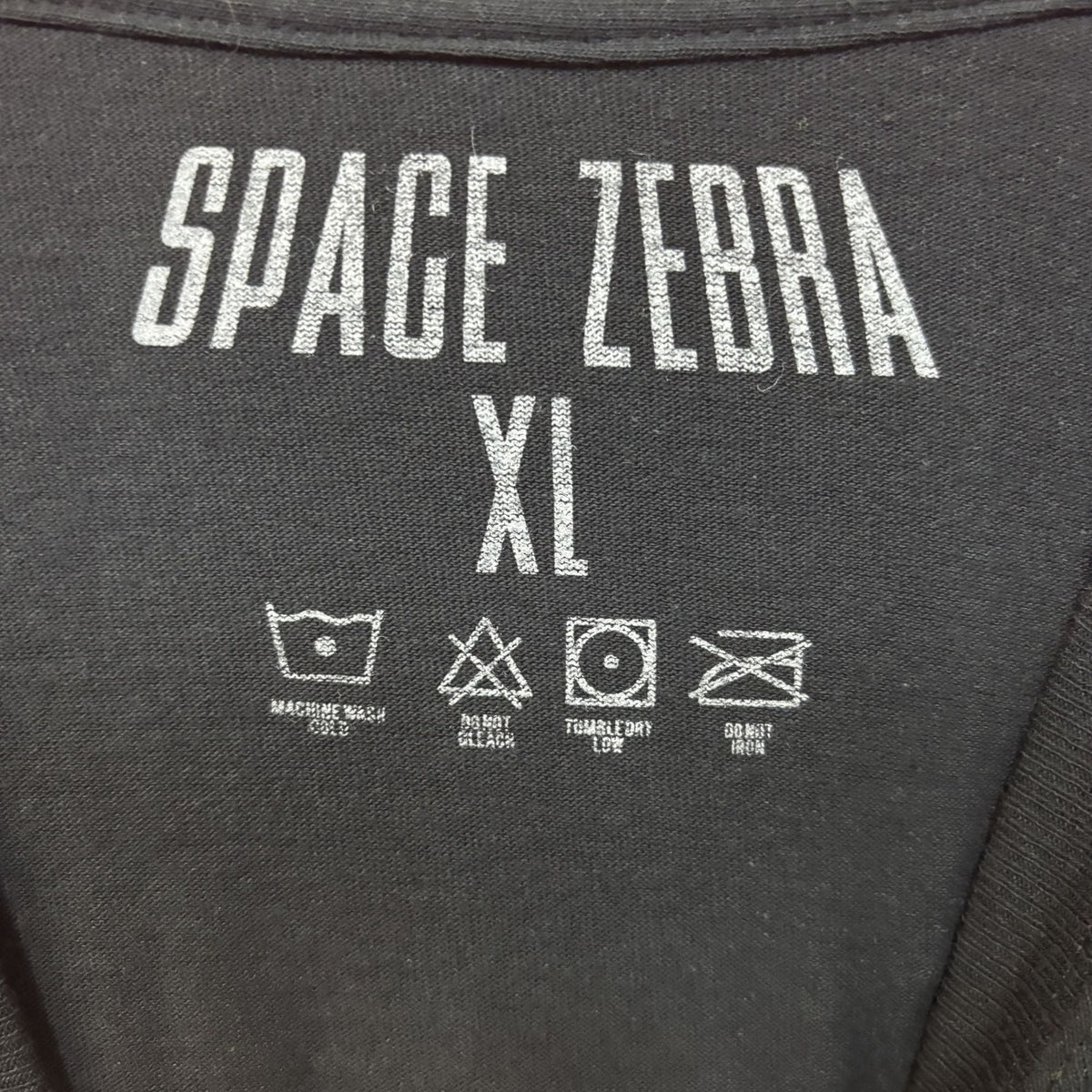 Space Zebra Music Saves Us Long Sleeve black T-Shirt XL product image 4